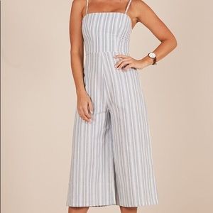 Crop jumpsuit